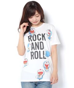＊＊Daily russet / デイリーラシット カットソー | 【rockin’star★】ドラえもんROCK AND ROLL／Tシャツ
