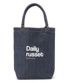 ＊＊Daily russet / デイリーラシット トートバッグ | デニムパイプハンドルトートバッグ（L）