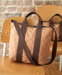 ＊＊Daily russet / デイリーラシット トートバッグ | キャンバスモノグラムトートバッグ（L）