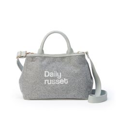 ＊＊Daily russet / デイリーラシット トートバッグ | ロゴフェルト2wayトートバッグ