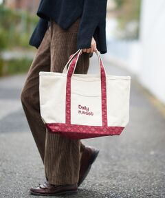 ＊＊Daily russet / デイリーラシット トートバッグ | 【WEB限定】ロゴキャンバストートバッグ（L）