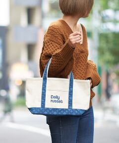 ＊＊Daily russet / デイリーラシット トートバッグ | 【WEB限定】ロゴキャンバストートバッグ（S）