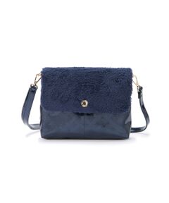 ＊＊Daily russet / デイリーラシット ショルダーバッグ | 【WEB限定】エナメルファーショルダーバッグ