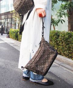 ＊＊Daily russet / デイリーラシット ショルダーバッグ | ナイロンプリント多機能ショルダーバッグ