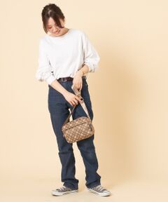 ＊＊Daily russet / デイリーラシット ショルダーバッグ | ナイロンプリントBOXショルダーバッグ（S）