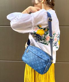 ＊＊Daily russet / デイリーラシット ショルダーバッグ | ナイロンプリントBOXショルダーバッグ（S）