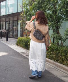 ＊＊Daily russet / デイリーラシット ショルダーバッグ | ナイロンプリントBOXショルダーバッグ（S）