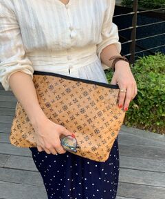 ＊＊Daily russet / デイリーラシット ポーチ | タイベックプリントポーチ（大）