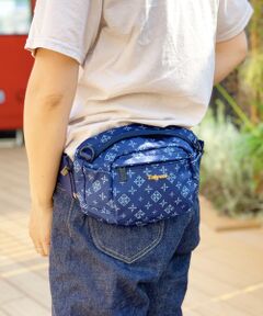 ＊＊Daily russet / デイリーラシット メッセンジャーバッグ・ウエストポーチ | 裏張りナイロン2wayウエストポーチ／ショルダーバッグ