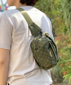 ＊＊Daily russet / デイリーラシット メッセンジャーバッグ・ウエストポーチ | 裏張りナイロン2wayウエストポーチ／ショルダーバッグ