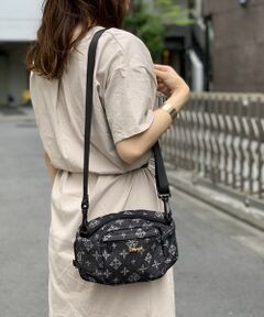 ＊＊Daily russet / デイリーラシット メッセンジャーバッグ・ウエストポーチ | デニムジャガード2wayウエストポーチ／ショルダーバッグ