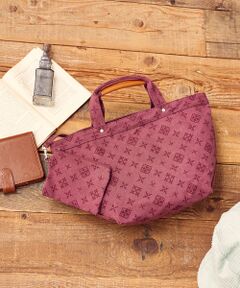 ＊＊Daily russet / デイリーラシット トートバッグ | アースカラーモノグラムトート（L）