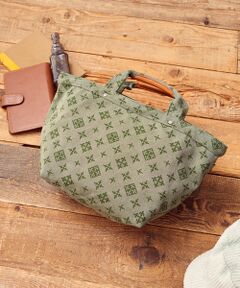 ＊＊Daily russet / デイリーラシット トートバッグ | アースカラーモノグラムトート（L）