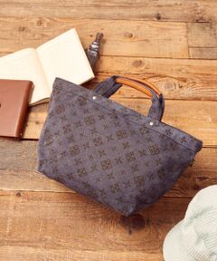 ＊＊Daily russet / デイリーラシット トートバッグ | アースカラーモノグラムトート（L）