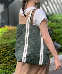 ＊＊Daily russet / デイリーラシット トートバッグ | 裏張りナイロンロゴテープトートバッグ