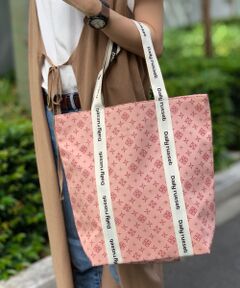 ＊＊Daily russet / デイリーラシット トートバッグ | 裏張りナイロンロゴテープトートバッグ
