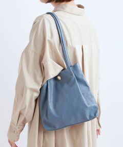 ライトフェイクレザー型押し トートバッグ（S）