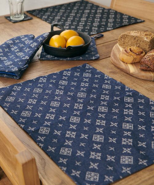 セール デニムジャガード ランチョンマット インテリア インテリア雑貨 Daily Russet デイリーラシット ファッション通販 タカシマヤファッションスクエア
