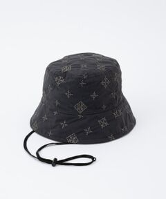 モノグラム刺繍ハット