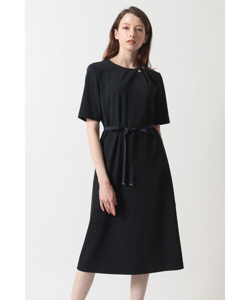 DAKS/ダックス アクセントボタンワンピース ネイビー 38 DAKS/ダックス アクセントボタンワンピース ネイビー 38