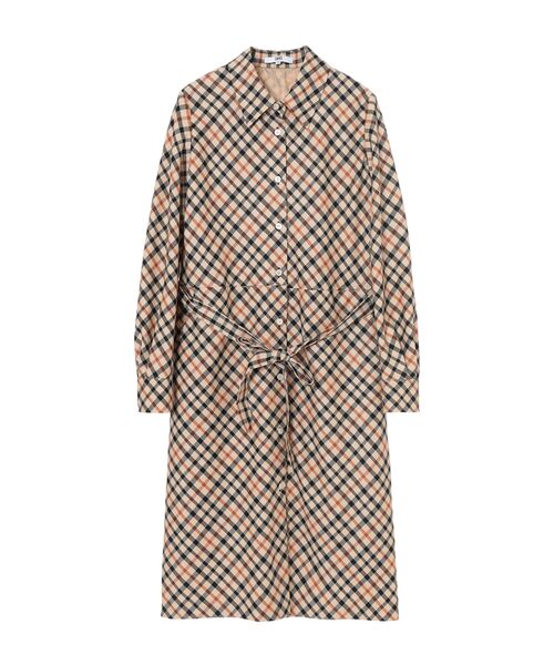 DAKS / ダックス ドレス | ハウスチェック バイアスシャツワンピース | 詳細11