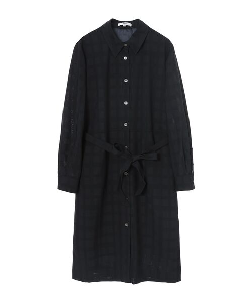 DAKS / ダックス ドレス | シャドーチェックシャツワンピース | 詳細11