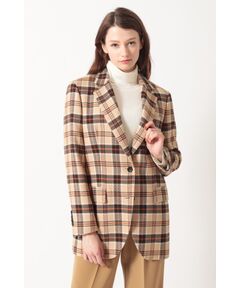 DAKS / ダックス その他アウター | タータンチェック オーバーサイズジャケット