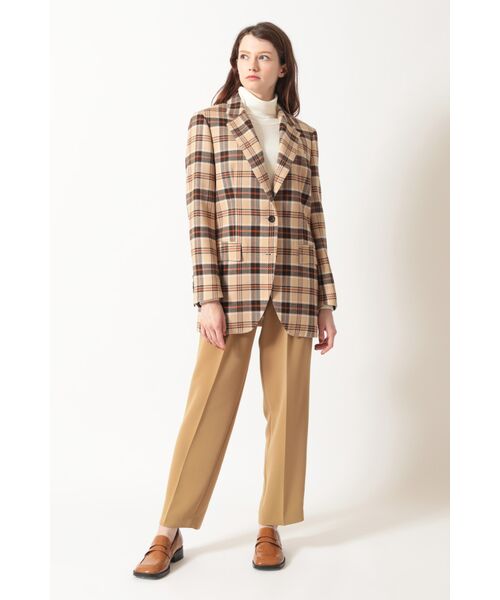 DAKS / ダックス その他アウター | タータンチェック オーバーサイズジャケット | 詳細1