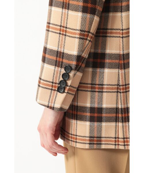 DAKS / ダックス その他アウター | タータンチェック オーバーサイズジャケット | 詳細4