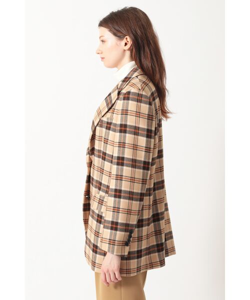 DAKS / ダックス その他アウター | タータンチェック オーバーサイズジャケット | 詳細7