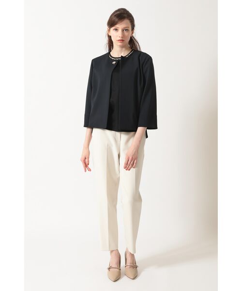 DAKS / ダックス その他アウター | ハウスチェックボタンノーカラージャケット | 詳細1