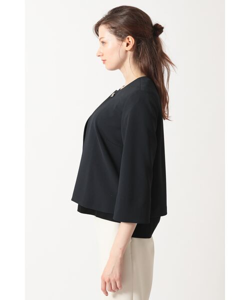 DAKS / ダックス その他アウター | ハウスチェックボタンノーカラージャケット | 詳細5