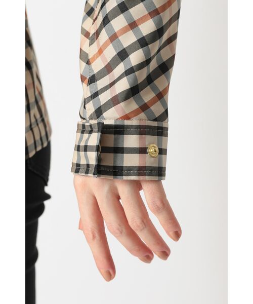 DAKS / ダックス その他アウター | ハウスチェック ドローストリングブルゾン | 詳細15