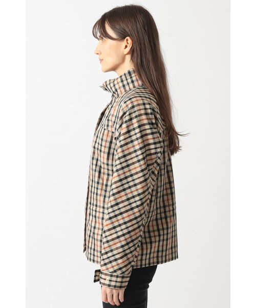 DAKS / ダックス その他アウター | ハウスチェック ドローストリングブルゾン | 詳細1