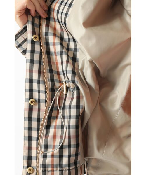 DAKS / ダックス その他アウター | ハウスチェック ドローストリングブルゾン | 詳細8