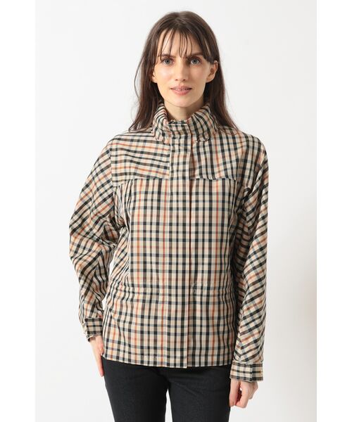 DAKS/ダックス ハウスチェック ドローストリングブルゾン ミニハウスチェック 40 DAKS/ダックス ハウスチェック ドローストリングブルゾン ミニハウスチェック 40