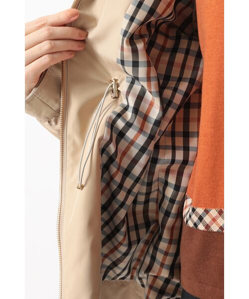 DAKS / ダックス その他アウター | フーデッドライトタフタブルゾン | 詳細25