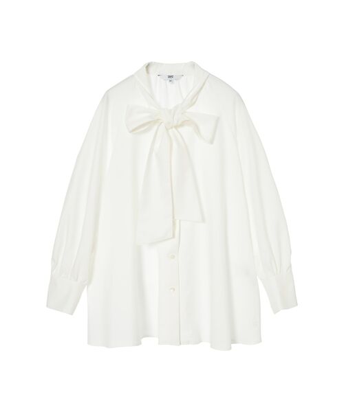 DAKS / ダックス シャツ・ブラウス | ボウタイカラーオーバーサイズブラウス | 詳細11