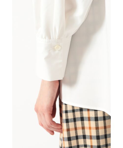 DAKS / ダックス シャツ・ブラウス | ボウタイカラーオーバーサイズブラウス | 詳細4