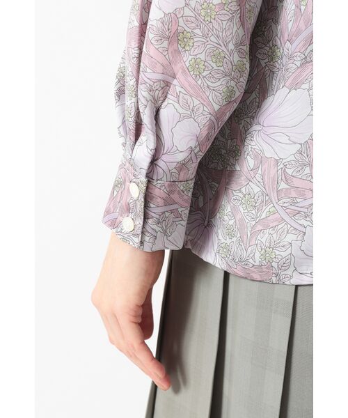 DAKS / ダックス シャツ・ブラウス | ボタニカルプリントブラウス | 詳細9