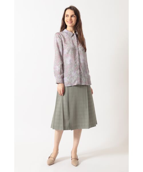 DAKS / ダックス シャツ・ブラウス | ボタニカルプリントブラウス | 詳細2