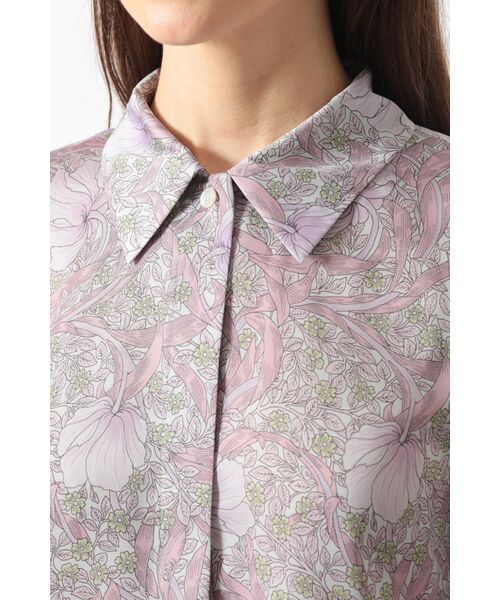 DAKS / ダックス シャツ・ブラウス | ボタニカルプリントブラウス | 詳細3