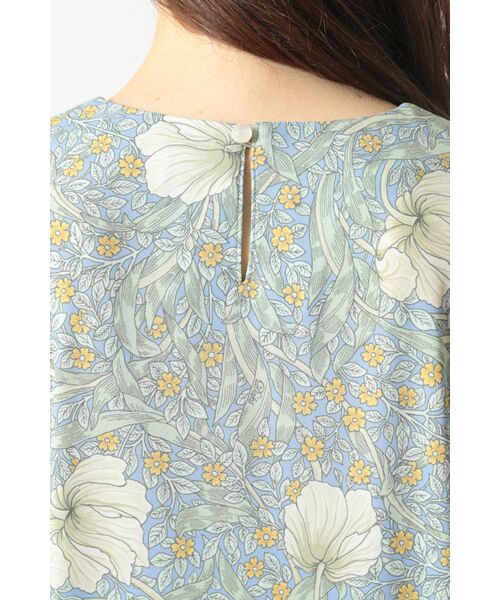 DAKS / ダックス シャツ・ブラウス | ボタニカルプリント七分袖プルオーバー | 詳細3