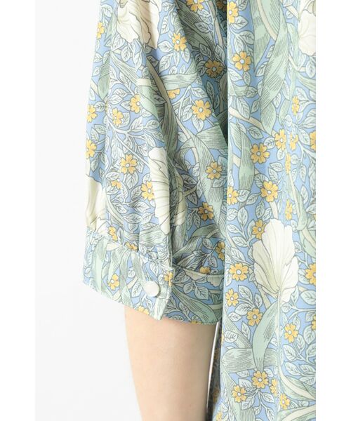 DAKS / ダックス シャツ・ブラウス | ボタニカルプリント七分袖プルオーバー | 詳細5