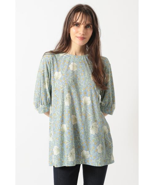 DAKS / ダックス シャツ・ブラウス | ボタニカルプリント七分袖プルオーバー | 詳細16