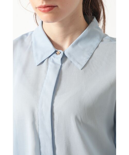 DAKS / ダックス シャツ・ブラウス | バックドローストリング コットンシャツ | 詳細10