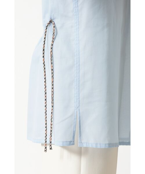 DAKS / ダックス シャツ・ブラウス | バックドローストリング コットンシャツ | 詳細5