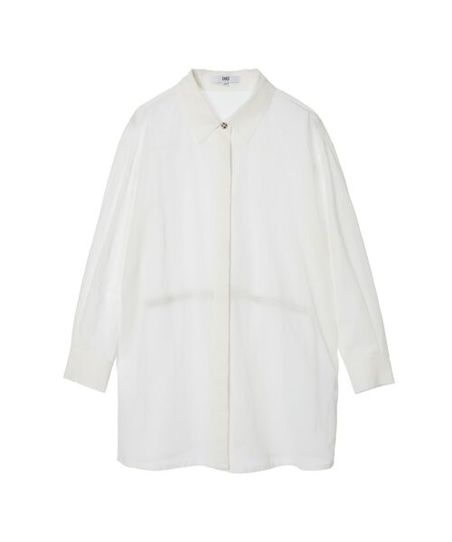 DAKS / ダックス シャツ・ブラウス | バックドローストリング コットンシャツ | 詳細7