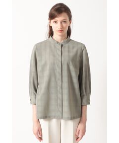 DAKS / ダックス シャツ・ブラウス | シャドーチェック 7分袖オーバーシャツ