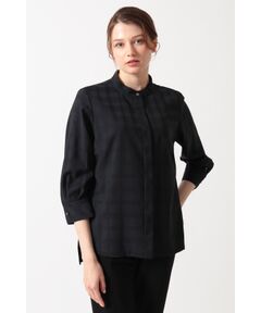 DAKS / ダックス シャツ・ブラウス | シャドーチェック 7分袖オーバーシャツ